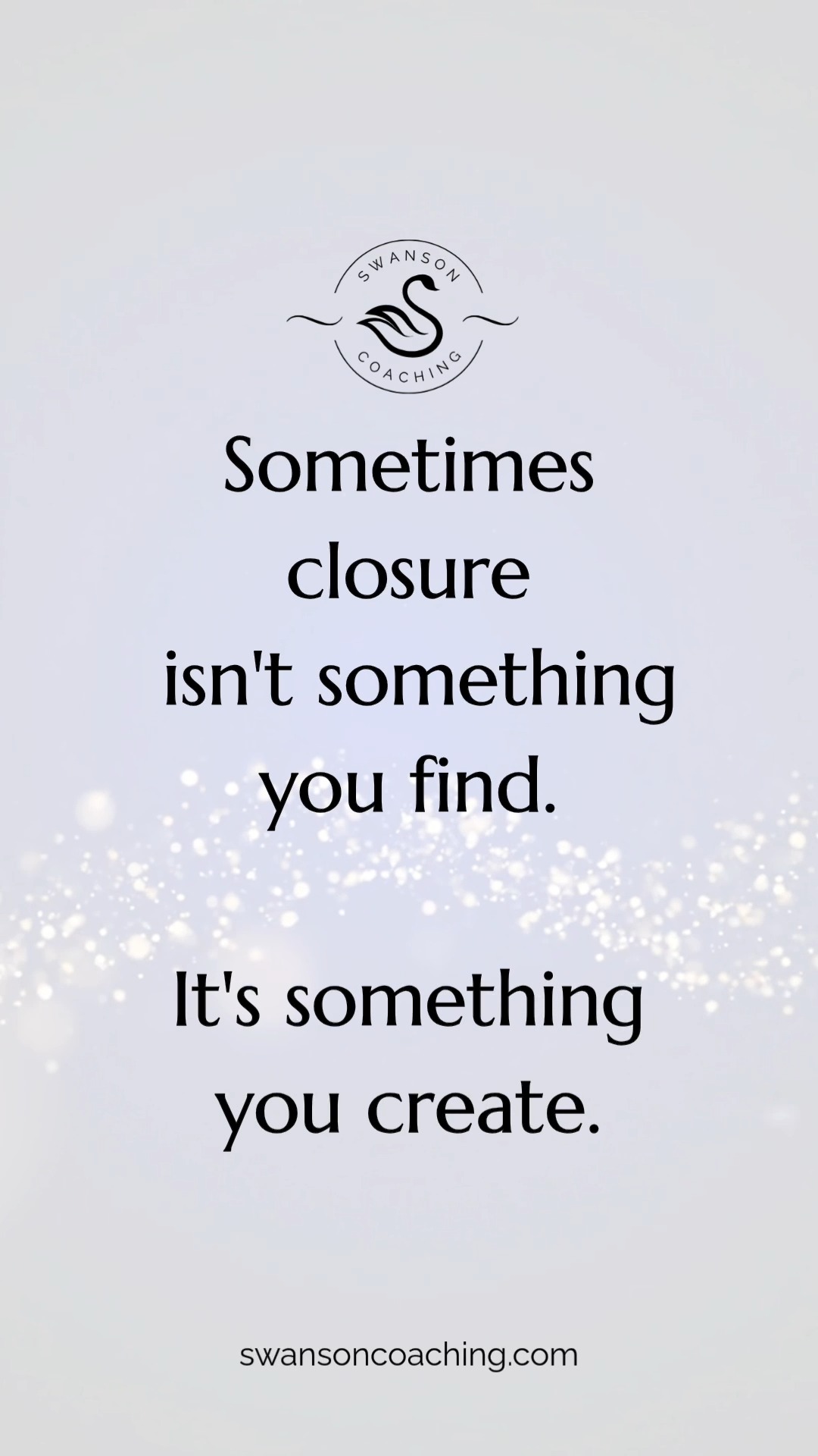 I hear this a lot.

From clients who are waiting. Waiting for the conversation that never came. The apology that isn't coming. The explanation that would finally make it all make sense.

And they are putting their entire next chapter on hold, waiting for something that may never arrive.

And I get it. The desire for closure is so human. We want things to feel finished. Tied up. Resolved.

But here's what I've learned, both in my own life and in hundreds of coaching conversations:

Closure is rarely handed to you.

Most of the time, you have to create it yourself.

And that can look like a lot of different things.

It can look like writing a letter you'll never send, getting every single thing out of your head and onto paper (without editing!), and without wondering how it will land. Because no one is going to read it. It's for you.

It can look like a ritual:  make it something simple, something physical. One last walk through the old neighborhood. Erasing the whiteboard on your last day. Rearranging the furniture. Washing your hands, literally, and feeling the water, and deciding that was the moment.

Closure doesn't require the other person.

It doesn't require a perfect ending, and it doesn't require complete and total understanding of everything that happened.

It just requires a decision: A decision that you are done waiting for permission to begin again.

You can grieve what didn't get resolved. You can hold space for the messy, unfinished parts. And you can still choose to close the cover on that chapter and set it down.

Both things can be true.

Where are you waiting for closure that you might actually need to create for yourself?

🎧 I'm talking about this in the latest episode of Beyond the Type, including a few simple ways to create your own closure during a life transition. Link in bio or find wherever you listen to podcasts.

#lifetransitions #personalgrowth #closure #findingclosure
