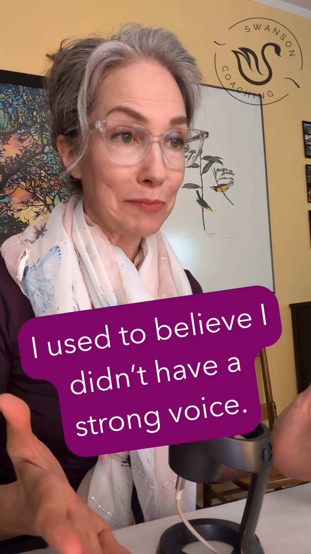 For a long time, I carried the belief that I didn't have a strong voice:

I didn't believe what I had to say was worth saying. Or worth hearing.

That belief showed up everywhere. In conversations where I held back. In rooms where I stayed quiet. In ideas I didn't share because I assumed someone else had already said it better.

And here's what I did NOT do to change it:

I didn't just decide to believe something different. I didn't paste an affirmation on my mirror that said "I HAVE A POWERFUL VOICE" — because at the time, that would have felt like a lie, and the nervous system knows when you're lying to it.

Instead, I started small. With what was already true.

I have a voice. (True.) 

I have things worth saying. (Also true.) 

I am learning to use my voice more effectively. (True, and still true today.)

These were small and honest, which my body could lean into.

The hard work?  Repeating them “early and often” and over and over and over again.

This is how to shift a belief. It’s not a dramatic flip.

It’s a gradual, gentle rewrite.

I talk through this whole process (and walk you through the exercises)in my latest podcast episode. Link in bio.

#believeinyourself #limitingbeliefs #personalgrowth #selfworth #enneagram #beyondthetype #mindset #coaching