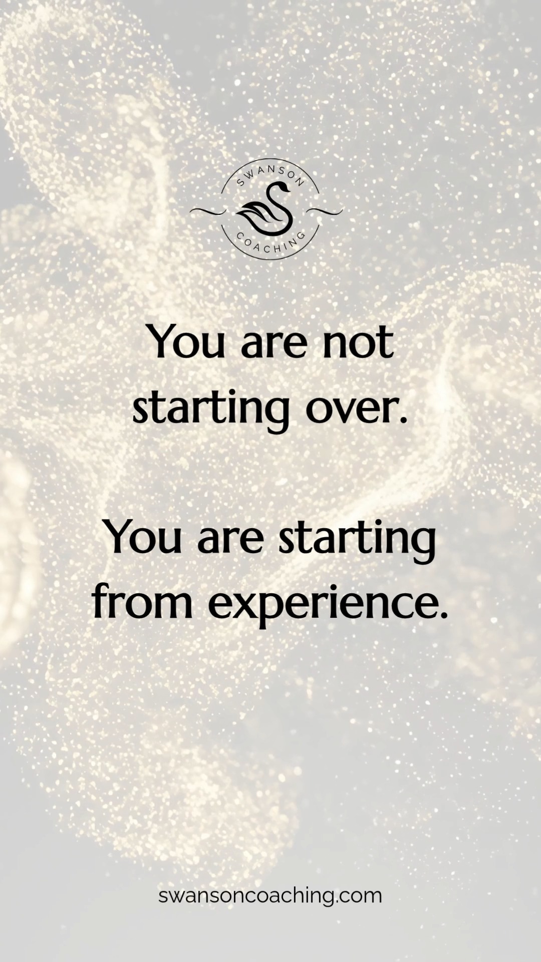 You are not "starting over".

I think this is one of the biggest misconceptions we have about life's transitions.

When someone gets laid off, they often feel like they're back at square one. When a marriage ends, it can feel like all those years were somehow "wasted."

When we retire, move across the country, or watch our youngest child leave for college, it's easy to wonder who we are now.

But here's what I believe:

You're not leaving with empty hands.

You're bringing every lesson you've learned, every mistake you've survived, every skill you've developed, every boundary you've practiced, every relationship that shaped you, and every ounce of resilience you've earned along the way.

You're bringing wisdom, experience, and courage.

You're bringing a version of yourself that knows things your younger self couldn't possibly have known.

That's not starting over.

That's starting from experience.

In this week's episode of Beyond the Type, I share seven questions I often ask coaching clients who are navigating life's biggest transitions, whether that's a career change, divorce, retirement, becoming an empty nester, grief, or simply wondering what comes next.

One of my favorites is this:

What do you want to take with you?

Sometimes the answer changes everything.

🎧 Listen to the latest episode of Beyond the Type. Link in bio.

#lifetransitions #changes #startingover #motivationalquotesoftheday