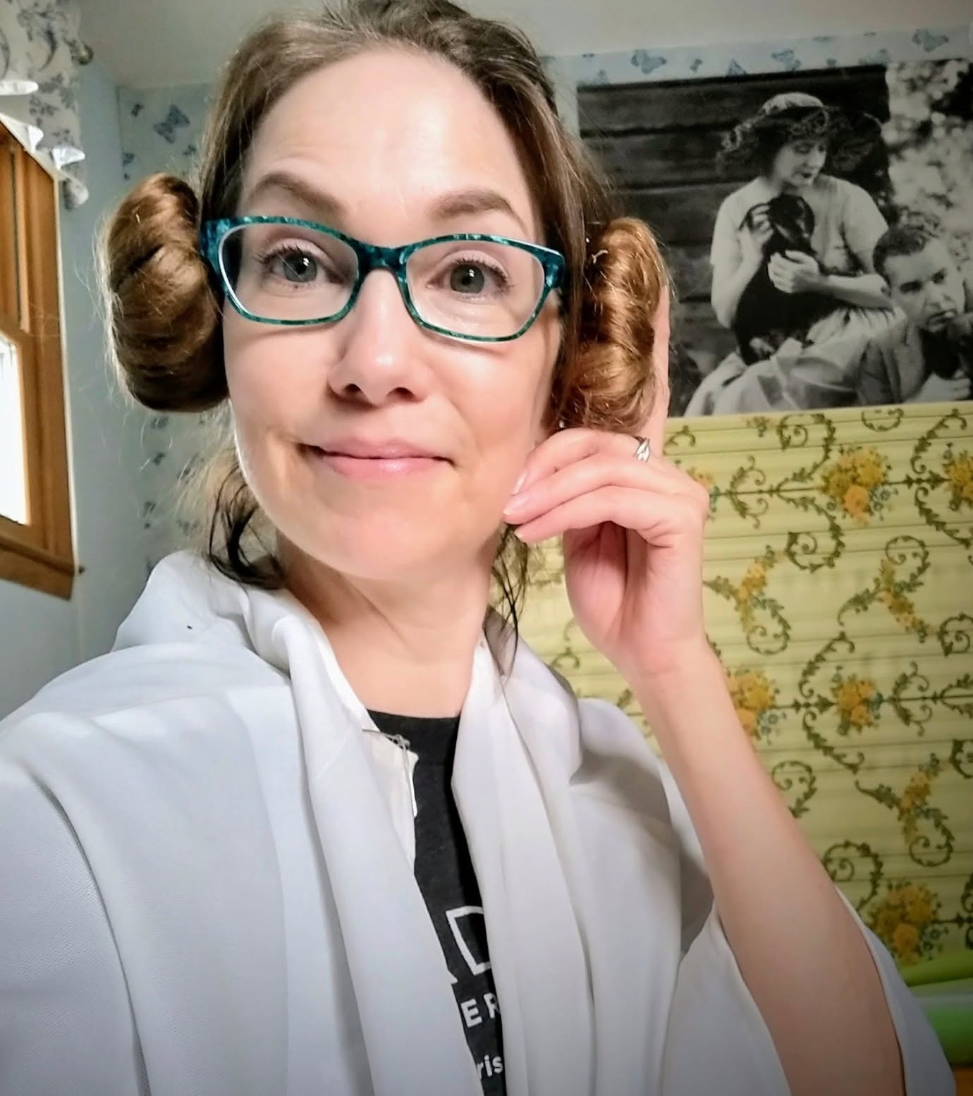 Cleaning out my childhood bedroom turned up a treasure: my Princess Leia costume from fourth grade!  It got me thinking about the costumes we wear and the roles we take on in our lives. For example:

- At work, we're the problem-solver.

- With family, we're the peacemaker.

- In certain situations, we're the clown - the one who makes everyone laugh.

Roles and costumes can be useful, and can even be a lot of fun.

But sometimes we get stuck and forget the costume has a zipper, or that we are allowed to change roles if the current one no longer fits.

This October on Beyond the Type, I'm releasing a 3-part series that explores:

1) the costumes we wear
2) the masks and familiar roles we play
3) our worst "nightmares"

Parts one and two are already up, and part 3 drops on Halloween. Follow/subscribe to be notified when that one drops; it's gonna be spoooooooky! 👻 

Link in bio, or find Beyond the Type wherever you listen to podcasts.

May the role be with you! (sorry, couldn't resist... lol)