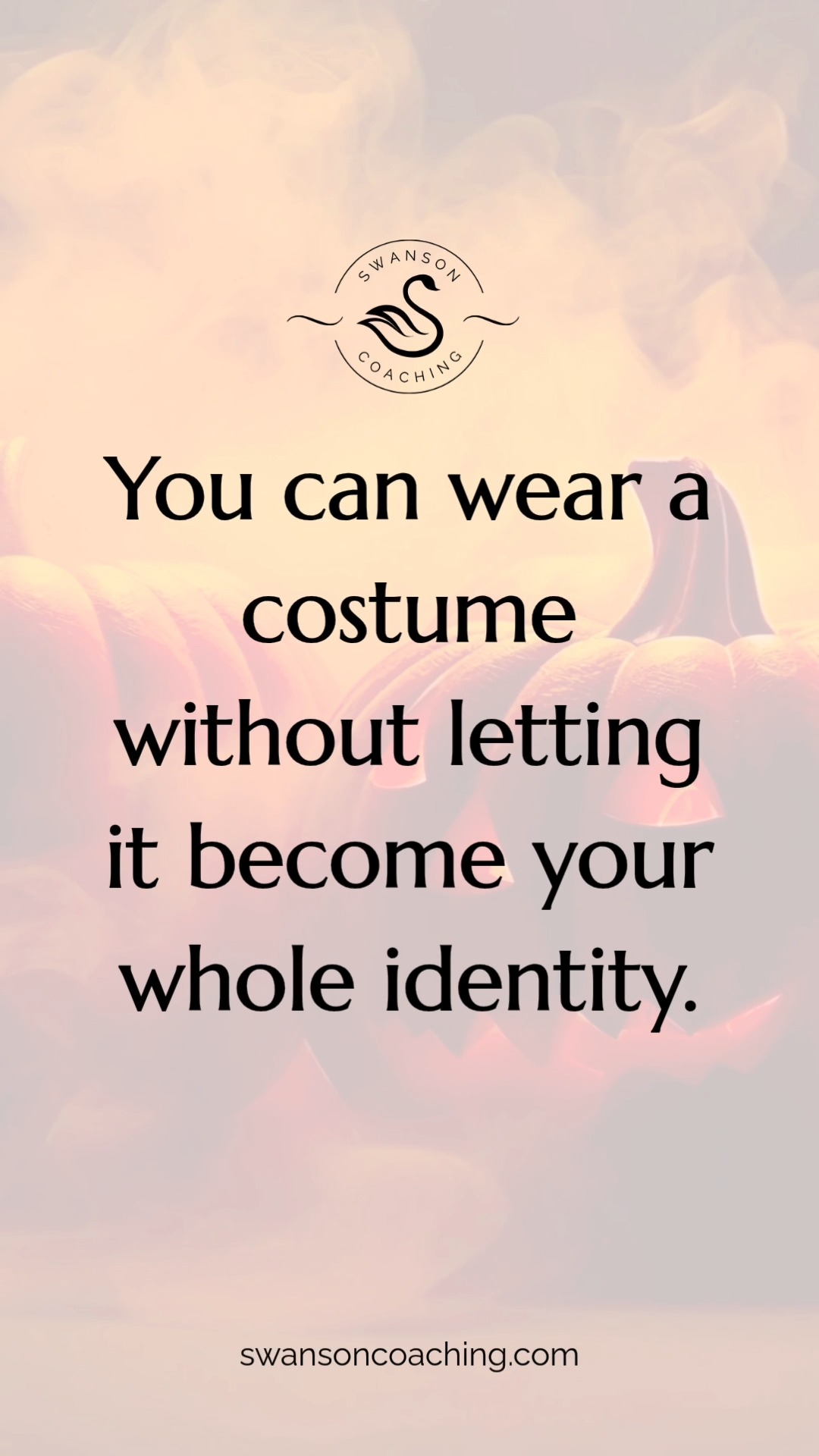 Every Halloween, we pick a costume for a night and take it off by morning (or at least by Tuesday).

The rest of the year, it gets trickier. We’ve got a closet full of "costumes", and there's most likely one we grab on autopilot day in and day out.

Maybe we wear the "Responsible One" costume, or the "Funny One".

Or "The One Who’s Fine... No, Really, I'm Fine" costume. 😅

None of these are bad, and they’ve probably gotten you through some hard moments. 

But I invite you to check in with yourself: Am I choosing this costume today? Or am I wearing it because I believe I have no other choice?

Costumes are fun. They just aren’t the whole story of who you are.

New podcast eps in my 3- part Halloween series are waiting for you.... warning, they get spooooooooky! (bring a flashlight next on Halloween, that one is the scariest)

🎧 Link in the bio, or find Beyond the Type wherever you listen to podcasts.